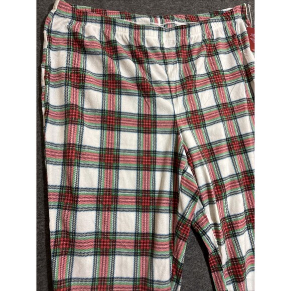 Wondershop Target Women's Pants Sleepwear Plaid Red Plus Size 2X - Picture 3 of 5